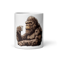 bigfoot and coffee mug