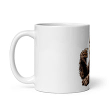 bigfoot and coffee mug