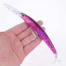 1pcs 17cm 24g Wobbler Fishing Lure Big Crankbait Minnow Peche Bass Trolling Artificial Bait Pike Carp lures Peche Fishing tackle