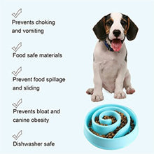 Pet Dog Feeding Food Bowls Puppy Slow Down Eating Feeder Dish Bowl Prevent Obesity Pet Dogs Supplies Dropshipping