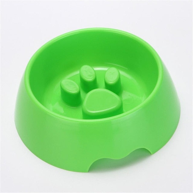 Pet Dog Feeding Food Bowls Puppy Slow Down Eating Feeder Dish Bowl Prevent Obesity Pet Dogs Supplies Dropshipping