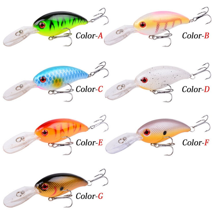 1Pcs Crank Fishing Lure Bait Wobbler 14g 10cm Minnow Isca Artificial Lures Crankbait Leurre de Bass Pike Trolling Pesca Tackle