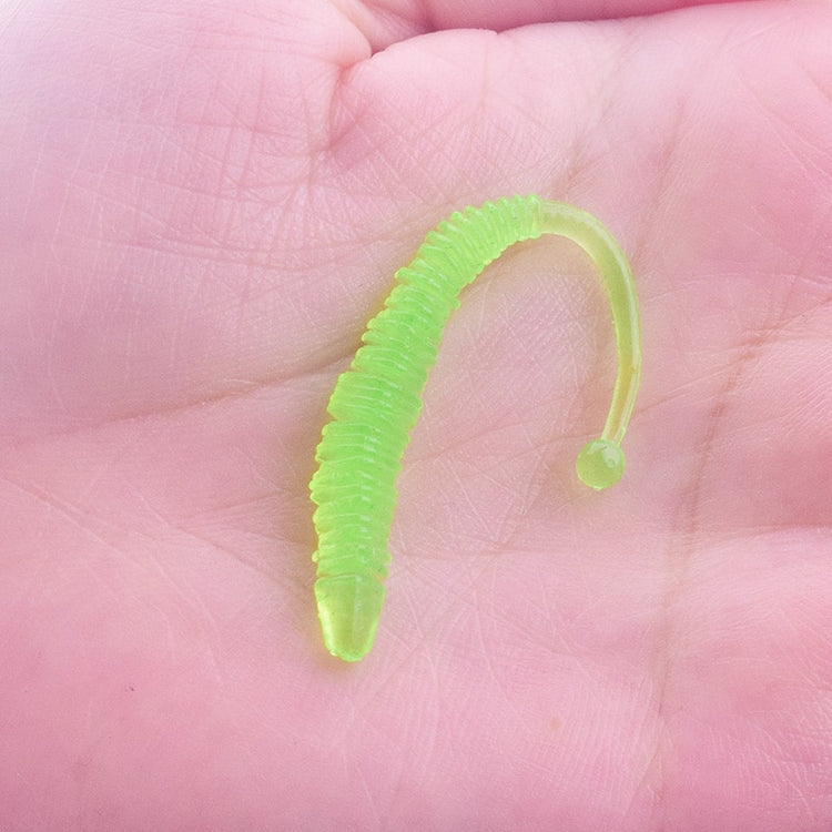 10pcs/Lot Worm Soft Fishing Lures Jig Wobblers 6cm 0.6g Shrimp Odor Additive Silicone Artificial Baits Bass Carp Pesca Tackle