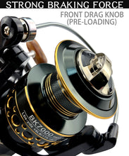 Fishing Spinning Reel Metal Spool 5.2:1/4.7:113BB Ball Bearings Carp  CatFishing Reel BK2000-7000