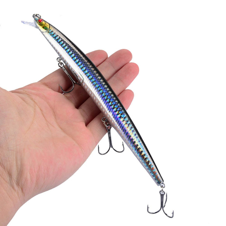 1PCS Big Crankbait Minnow Fishing Lure Floating Hard Bait180mm/24g Artificial Bait Fishing Wobblers Swimming Carp Fishing tackle