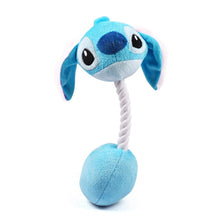 Plush Cartoon Cute Puppy Dog Rope Knot Toy Pet Dog Chew Squeak Toys for Small Dogs Teeth Grinding Pet Products Dog Accessories