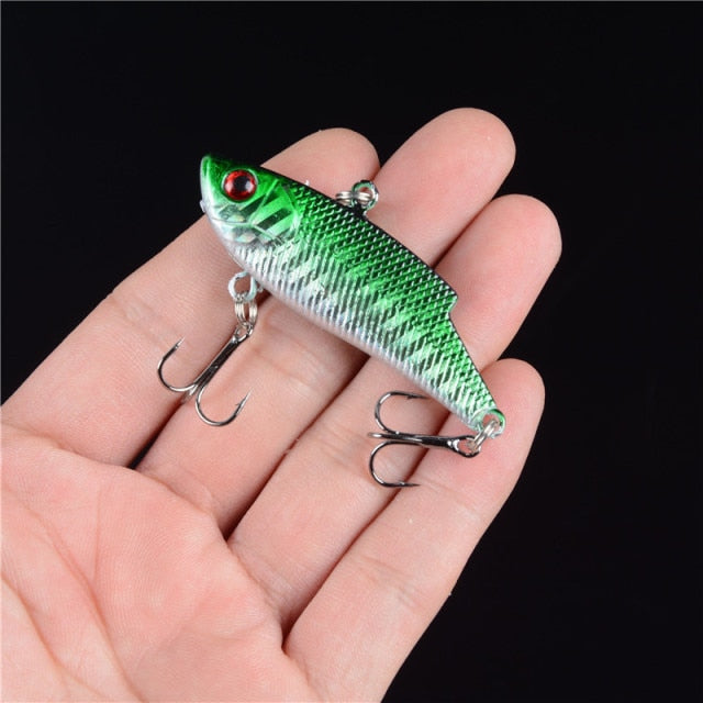 1pcs Fishing Lure Winter VIB Spoon Bait 57mm 10g Hard Crankbait Wobbler  Isca Artificial Peche Salmo for Fishing