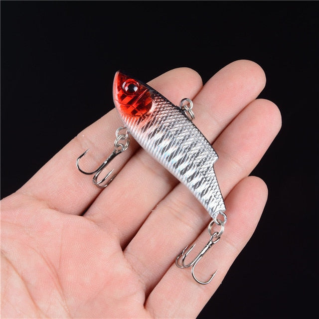 1pcs Fishing Lure Winter VIB Spoon Bait 57mm 10g Hard Crankbait Wobbler  Isca Artificial Peche Salmo for Fishing