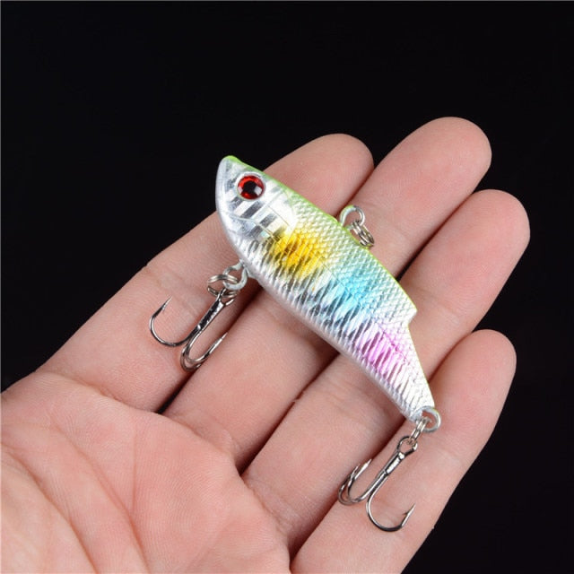 1pcs Fishing Lure Winter VIB Spoon Bait 57mm 10g Hard Crankbait Wobbler  Isca Artificial Peche Salmo for Fishing