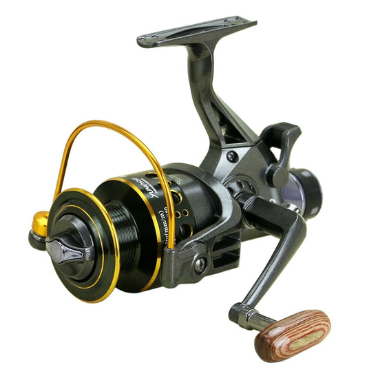 New Double Brake Design Fishing Reel Super Strong Carp Fishing Feeder Spinning Reel Spinning wheel type fishing wheel MG