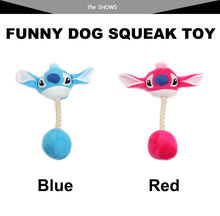 Plush Cartoon Cute Puppy Dog Rope Knot Toy Pet Dog Chew Squeak Toys for Small Dogs Teeth Grinding Pet Products Dog Accessories