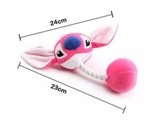 Plush Cartoon Cute Puppy Dog Rope Knot Toy Pet Dog Chew Squeak Toys for Small Dogs Teeth Grinding Pet Products Dog Accessories