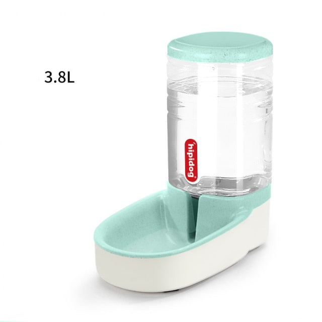 3.8 L Pet Automatic Feeding Bowls Dog Food Feeder Cat Water Feeder Large Capacity Food Water Dispenser Large Capacity Pet Bowls