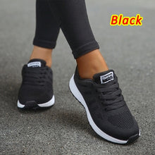 Women&#39;s Breathable Walking Shoes Casual Sneakers Mesh Breathable Sports Shoes Anti-Slip Jogging Shoes Knitting Tennis Shoes