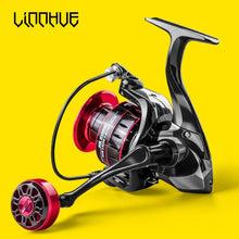 LINNHUE Fishing Reel HK1000-7000 Metal/EVA Grip 5.2:1 High Speed Spinnin Reel150m Line