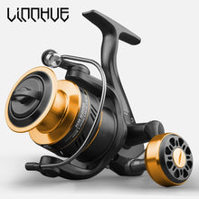 LINNHUE Fishing Reel HK1000-7000 Metal/EVA Grip 5.2:1 High Speed Spinnin Reel150m Line