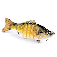 1PCS Fishing Baits Trolling Swim Minnow Wobbler Multi-section Hard Bait100mm15g Artificial Crankbait JerkBait Fishing tackleLure