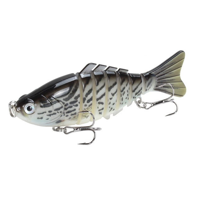 1PCS Fishing Baits Trolling Swim Minnow Wobbler Multi-section Hard Bait100mm15g Artificial Crankbait JerkBait Fishing tackleLure