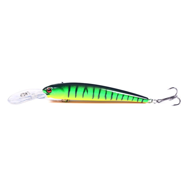 Hengjia 1pcs 12cm 10g Minnow Bandits Fishing Wobbler Lure Artificial Hard  Bait Trolling Bait Lures