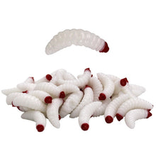 10Pcs Fishing Bait Worm Larva Floating Soft Bait Silica gel Artificial Bait Jigging Wobblers Bass Carp Pesca Fishing Tackle Lure