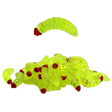 10Pcs Fishing Bait Worm Larva Floating Soft Bait Silica gel Artificial Bait Jigging Wobblers Bass Carp Pesca Fishing Tackle Lure