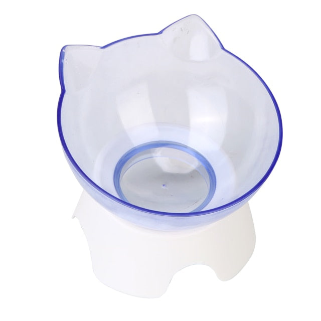 Non-Slip Pet Bowls For Cats Food Cat Water Bowl Double Cat Bowl Dog Bowl Pet Feeding Cat Dogs Feeder Protection Cervical