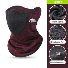 Winter Outdoor Fishing Mask High Stretch Warmth Fabric Breathable Mesh Windproof Soft Comfortable Non-ball Fabric Riding Mask