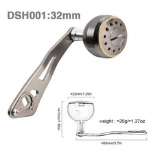 LETOYO Hot Sale Fishing Reel Handle Knob High Strength Tools Accessories Tackles For DAIWA SHIMANO RYOBI Tuning Handle Supplies