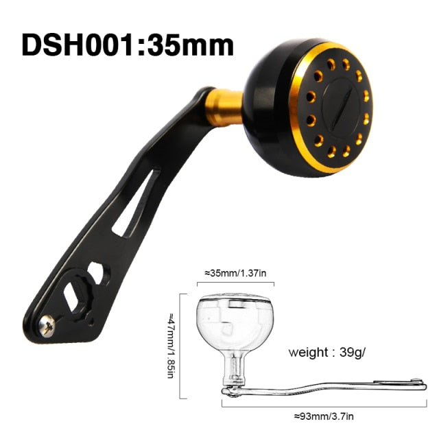 LETOYO Hot Sale Fishing Reel Handle Knob High Strength Tools Accessories Tackles For DAIWA SHIMANO RYOBI Tuning Handle Supplies