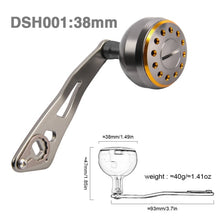 LETOYO Hot Sale Fishing Reel Handle Knob High Strength Tools Accessories Tackles For DAIWA SHIMANO RYOBI Tuning Handle Supplies