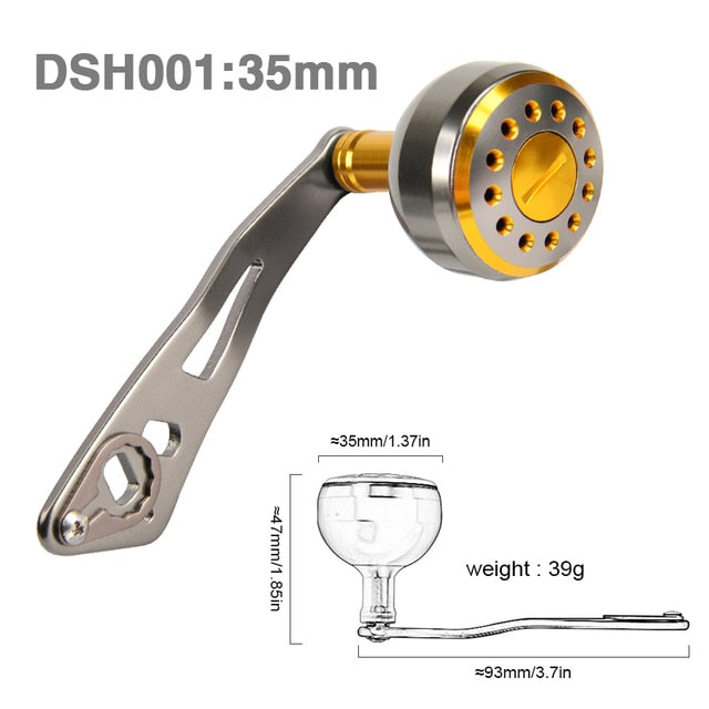 LETOYO Hot Sale Fishing Reel Handle Knob High Strength Tools Accessories Tackles For DAIWA SHIMANO RYOBI Tuning Handle Supplies