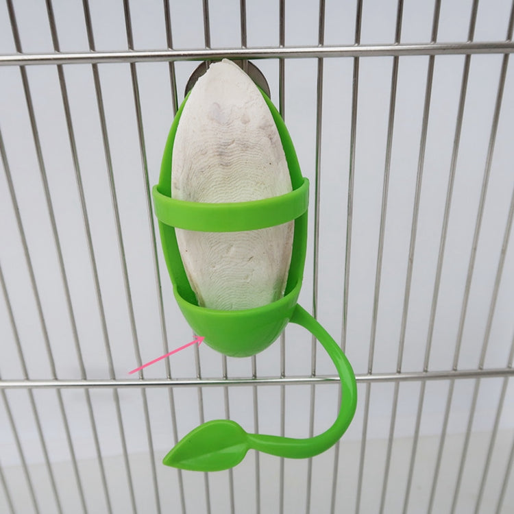 Parrot Food Feeder Fun Bird Cage Feeder Parrot Feeding Toy Plastic Pet Feeding Supplies Parrot Feeding Toy Plastic Bird Stand