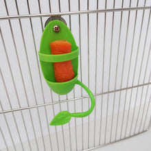 Parrot Food Feeder Fun Bird Cage Feeder Parrot Feeding Toy Plastic Pet Feeding Supplies Parrot Feeding Toy Plastic Bird Stand