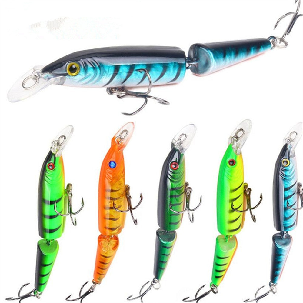 1Pcs 105mm 9g Fishing Bait Wobbler Swimming Lures Jig  Crankbait Artificial Bait Double Hooks For Fishing