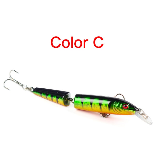 1Pcs 105mm 9g Fishing Bait Wobbler Swimming Lures Jig  Crankbait Artificial Bait Double Hooks For Fishing