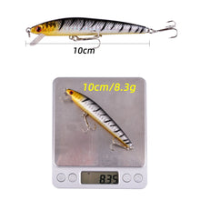 1Pcs Japanese Minnow Fishing Lures Floating Hard Bait 10.5mm 8.3g Artificial Wobbler Crankbait Carp Perch Pesca Fishing Tackle