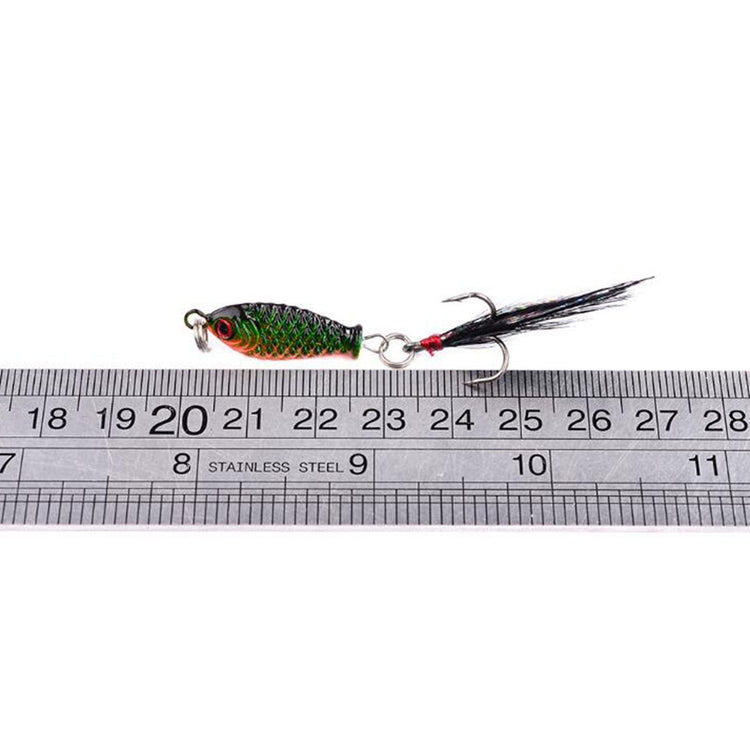 1Pcs Rotating Metal VIB Vibration Bait Spinner Spoon Fishing Lures 25mm/5.2g Jigs Trout Winter Fishing Hard Baits Tackle Pesca