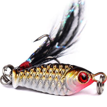 1Pcs Rotating Metal VIB Vibration Bait Spinner Spoon Fishing Lures 25mm/5.2g Jigs Trout Winter Fishing Hard Baits Tackle Pesca