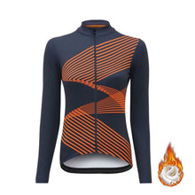 Warm 2022 Winter Thermal Fleece Cycling Clothes Women Jersey Suit Outdoor Bike MTB Clothing Bib Pants Set Ropa Maillot Ciclismo