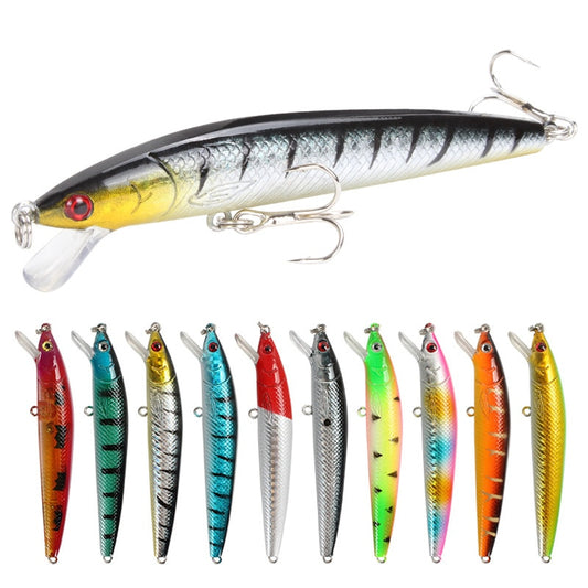 1Pcs Japanese Minnow Fishing Lures Floating Hard Bait95mm 7g Artificial Bait Wobbler Crankbait Carp Perch Pesca Fishing Tackle