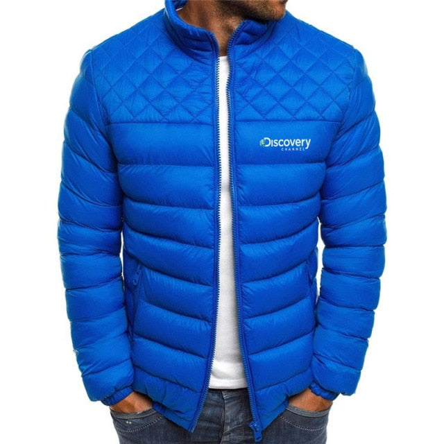 Winter Discovery Channel National Geographic Clothing Men Fashion Warm Protection Clothing Sports Outdoor Cycling Fishing Jacket