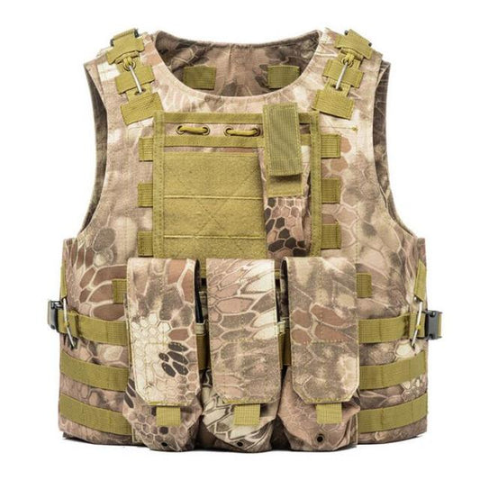 USMC Airsoft Military Tactical Vest Molle Combat Assault Plate Carrier Tactical Vest 7 Colors CS Outdoor Clothing Hunting Vest