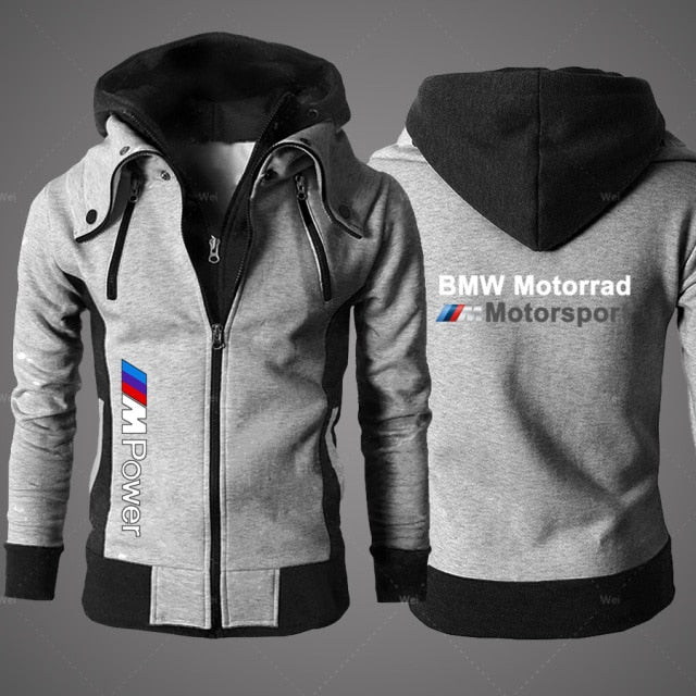 BMW Hoodie for Men  2022 New Fleece Hoodie with M Motorsports