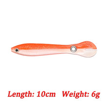 ZURYP 1PCS New silicone soft bait 10cm 6g Wobbler for Bass/Trout/ Pike Crankbaits Fishing Artificial Swimbait Tackle For fish