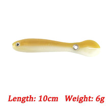 ZURYP 1PCS New silicone soft bait 10cm 6g Wobbler for Bass/Trout/ Pike Crankbaits Fishing Artificial Swimbait Tackle For fish