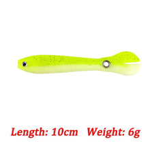 ZURYP 1PCS New silicone soft bait 10cm 6g Wobbler for Bass/Trout/ Pike Crankbaits Fishing Artificial Swimbait Tackle For fish