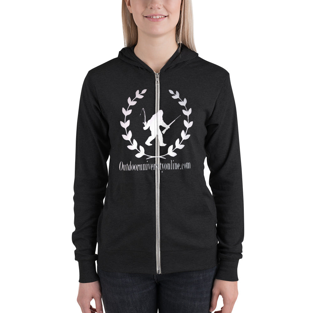 Unisex zip hoodie